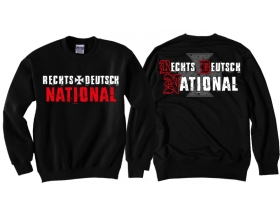 Pullover - Rechts - Deutsch - National - schwarz Pullover - Rechts - Deutsch - National - schwarz