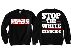 Pullover - Stop the White Genocide Pullover - Stop the White Genocide