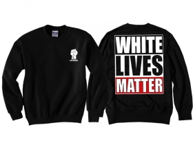 Pullover - White Lives Matter - I can breath - schwarz Pullover - White Lives Matter - I can breath - schwarz
