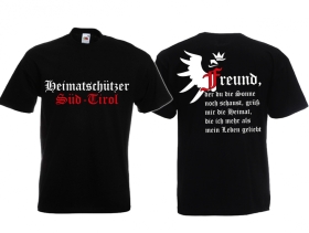 T-Hemd - Heimatschützer - Süd Tirol T-Hemd - Heimatschützer - Süd Tirol