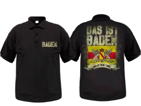 Polo-Shirt - Meine Fahne - Baden Polo-Shirt - Meine Fahne - Baden