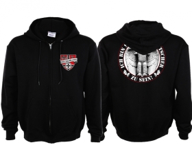 Frauen Kapuzenjacke - Stolz Deutscher zu sein - Motiv 4 Frauen Kapuzenjacke - Stolz Deutscher zu sein - Motiv 4