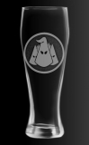Weizen-Bierglas - KKK - Ku Klux Klan - Motiv 1+++NUR WENIGE DA+++