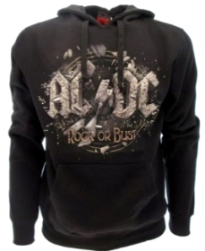 Kapuzenpullover - AC/DC ROCK OR BUST - Offizielles Band Merchandise +++EINZELSTÜCK+++ Kapuzenpullover - AC/DC ROCK OR BUST - Offizielles Band Merchandise +++EINZELSTÜCK+++