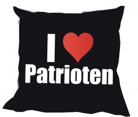 Kissen - I Love Patrioten Kissen - I Love Patrioten