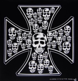Bandana - Eisernes Kreuz - schwarz Bandana - Eisernes Kreuz - schwarz