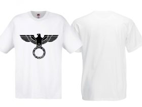 Frauen T-Shirt - Adler mit Kreis - Schwarz Frauen T-Shirt - Adler mit Kreis - Schwarz