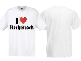 Frauen T-Shirt - I Love Rechtsrock - weiß Frauen T-Shirt - I Love Rechtsrock - weiß
