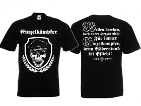 T-Hemd - Einzelkämpfer - Motiv 2 T-Hemd - Einzelkämpfer - Motiv 2