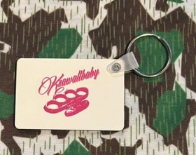 Schlüsselanhänger - KM - Krawallbaby - rosa Schlüsselanhänger - KM - Krawallbaby - rosa