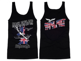Muskelshirt/Tank Top - Nach England fliege ich nur mit der Luftwaffe Muskelshirt/Tank Top - Nach England fliege ich nur mit der Luftwaffe