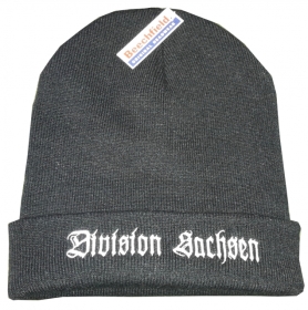 Mütze - Division Sachsen - schwarz Mütze - Division Sachsen - schwarz