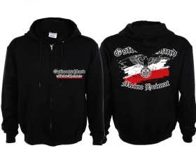 Frauen Kapuzenjacke - Meine Heimat - Ostdeutschland Frauen Kapuzenjacke - Meine Heimat - Ostdeutschland