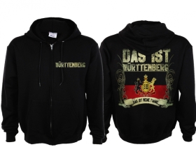 Kapuzenjacke - Meine Fahne - Württemberg Kapuzenjacke - Meine Fahne - Württemberg