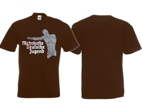 T-Hemd - Wehrhafte Deutsche Jugend - braun T-Hemd - Wehrhafte Deutsche Jugend - braun
