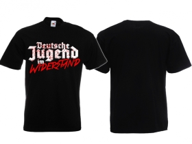 Frauen T-Shirt - Deutsche Jugend im Widerstand - schwarz Frauen T-Shirt - Deutsche Jugend im Widerstand - schwarz