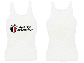 Frauen Top - 1. Mai - weiß Frauen Top - 1. Mai - weiß