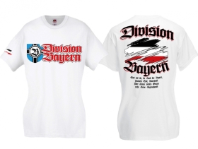 Frauen T-Shirt - Division Bayern - weiß Frauen T-Shirt - Division Bayern - weiß