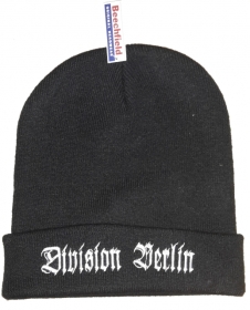 Mütze - Division Berlin - schwarz Mütze - Division Berlin - schwarz