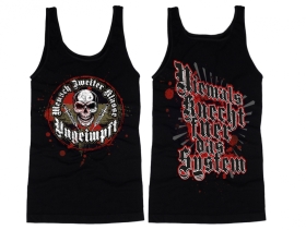 Muskelshirt/Tank Top - Ungeimpft - Mensch zweiter Klasse Muskelshirt/Tank Top - Ungeimpft - Mensch zweiter Klasse