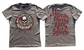 Premium Shirt - Ungeimpft - Mensch zweiter Klasse - grau Premium Shirt - Ungeimpft - Mensch zweiter Klasse - grau