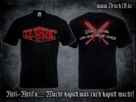 Frauen T-Shirt - Ganz Deutschland hasst die Antifa Frauen T-Shirt - Ganz Deutschland hasst die Antifa