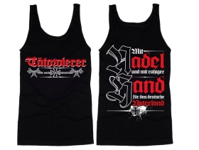 Muskelshirt/Tank Top - Tatowierer - Mit der Nadel in der Hand Muskelshirt/Tank Top - Tatowierer - Mit der Nadel in der Hand