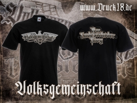 Frauen T-Shirt - Volksgemeinschaft - Am Ende steht der Sieg Frauen T-Shirt - Volksgemeinschaft - Am Ende steht der Sieg