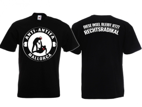 Frauen T-Shirt - Anti-Antifa - Mallorca - Motiv 1 Frauen T-Shirt - Anti-Antifa - Mallorca - Motiv 1