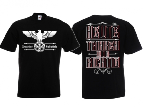 Frauen T-Shirt - Deutsches Reichsbräu - Heute trinken wir richtig Frauen T-Shirt - Deutsches Reichsbräu - Heute trinken wir richtig