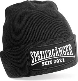 Mütze - BD - Spaziergänger - seit 2021 - schwarz Mütze - BD - Spaziergänger - seit 2021 - schwarz