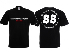 Frauen T-Shirt - Nationaler Widerstand + Druckwunsch Frauen T-Shirt - Nationaler Widerstand + Druckwunsch