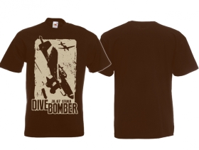 T-Hemd - Dive Bomber - Ju 87 Stuka - braun/beige T-Hemd - Dive Bomber - Ju 87 Stuka - braun/beige