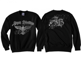 Pullover - Aryan Bloodline - schwarz/silber Pullover - Aryan Bloodline - schwarz/silber