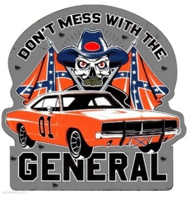 Autoaufkleber - Dont mess with the General - 10cm Autoaufkleber - Dont mess with the General - 10cm