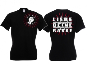 Frauen T-Shirt - Liebe deine Rasse Frauen T-Shirt - Liebe deine Rasse