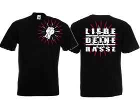 T-Hemd - Liebe deine Rasse T-Hemd - Liebe deine Rasse