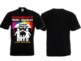 Frauen T-Shirt - Gendern - Nein Danke - Pro Familie Frauen T-Shirt - Gendern - Nein Danke - Pro Familie