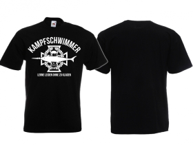 T-Hemd - Kampfschwimmer - schwarz T-Hemd - Kampfschwimmer - schwarz