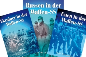 Bücher Angebot - Russen-, Urkrainer- und Esten in der Waffen-SS - 3 Bände Bücher Angebot - Russen-, Urkrainer- und Esten in der Waffen-SS - 3 Bände