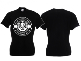 Frauen T-Shirt - Die am wenigsten Wissen, gehorchen am Besten - schwarz Frauen T-Shirt - Die am wenigsten Wissen, gehorchen am Besten - schwarz