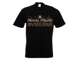T-Hemd - Slainte Mhath Spruch - schwarz T-Hemd - Slainte Mhath Spruch - schwarz