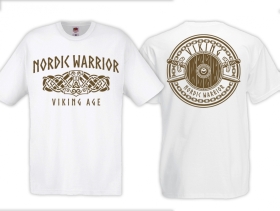 Frauen T-Shirt - Nordic Warrior - Viking Age - weiss Frauen T-Shirt - Nordic Warrior - Viking Age - weiss