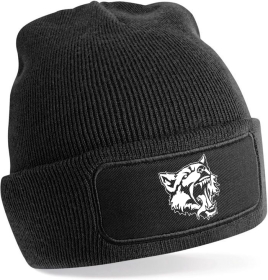 Mütze - BD - KC - Wolf - schwarz Mütze - BD - KC - Wolf - schwarz