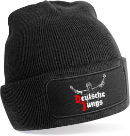 Mütze - BD - KC - Deutsche Jungs - schwarz Mütze - BD - KC - Deutsche Jungs - schwarz