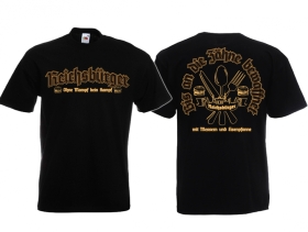 Frauen T-Shirt - Reichsbürger - Ohne Mampf kein Kampf Frauen T-Shirt - Reichsbürger - Ohne Mampf kein Kampf
