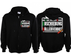 Frauen Kapuzenjacke - Abschiebung statt Böllerverbot Frauen Kapuzenjacke - Abschiebung statt Böllerverbot
