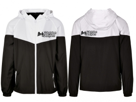 Windbreaker - schwarz/weiß - Division Sachsen Windbreaker - schwarz/weiß - Division Sachsen