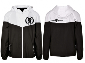Windbreaker - schwarz/weiß - White Power Windbreaker - schwarz/weiß - White Power