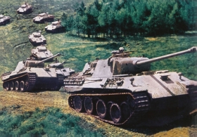 Postkarten-Set - 12 Sammler Postkarten - Deutsche Panzer Postkarten-Set - 12 Sammler Postkarten - Deutsche Panzer